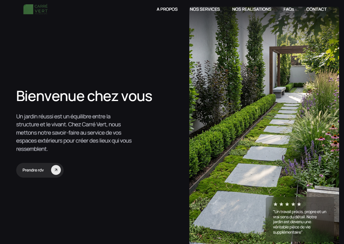 site paysagiste La Rochelle