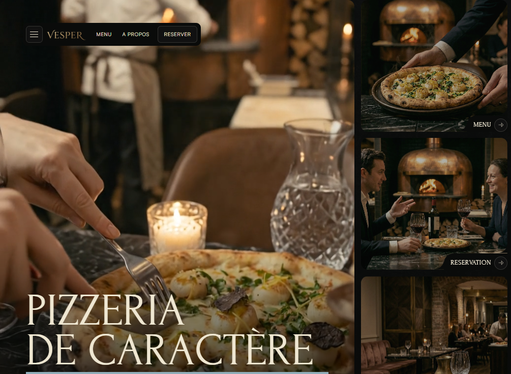 site pizzeria